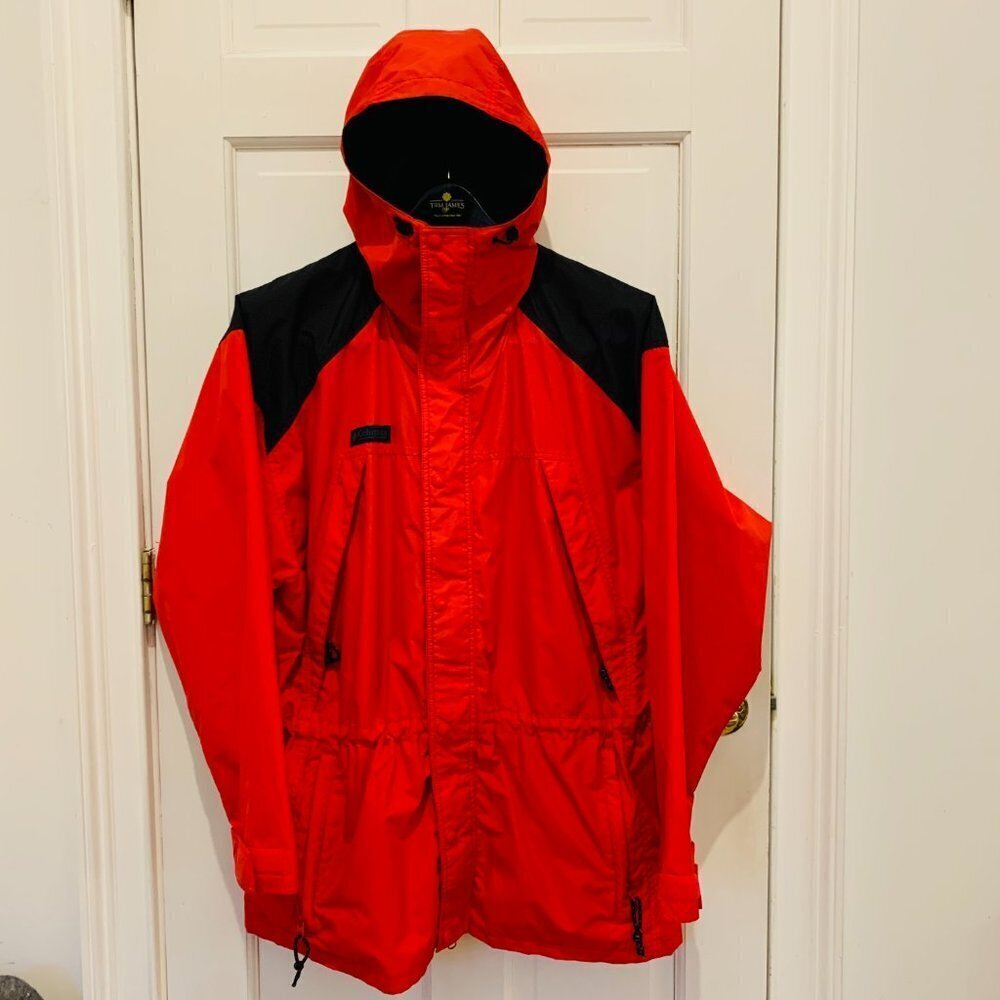 Vintage Columbia Sportswear Hiking Mountain Guide Rain Jacket Men’s Size Large